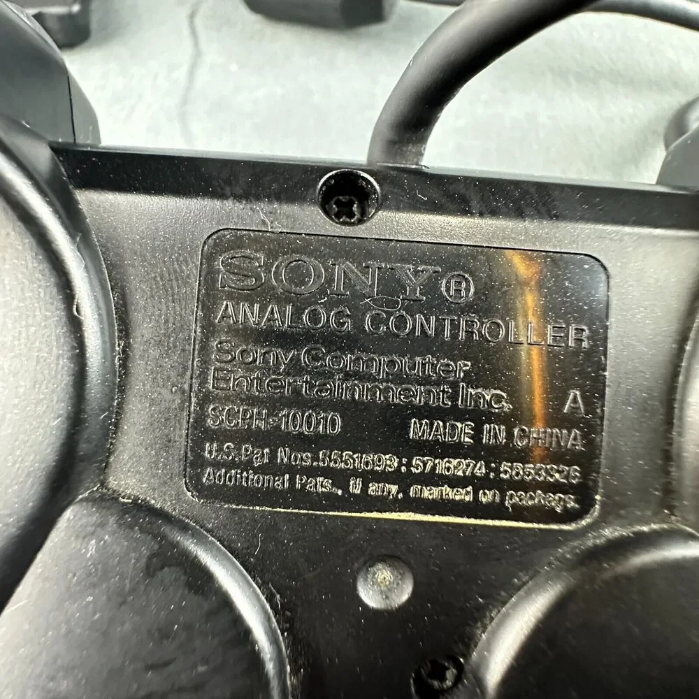 Genuine Sony PlayStation 2 PS1 PS2 Analog Controller DualShock 2 Wired SCPH10010